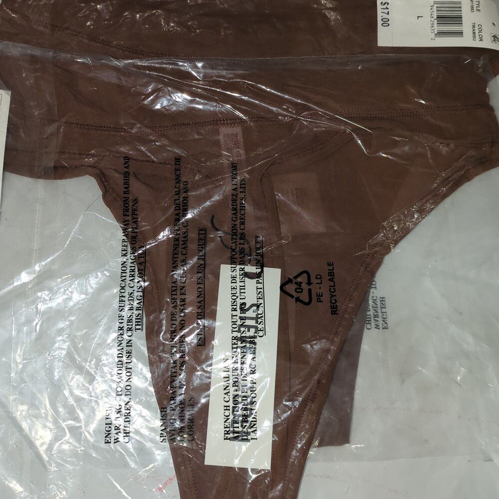 Steve Madden Underwear Thong Brown